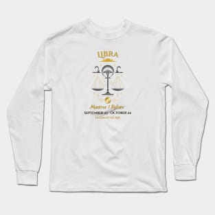 Zodiac Libra Mantra Long Sleeve T-Shirt